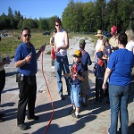 Water powered cars for the younger Scouts